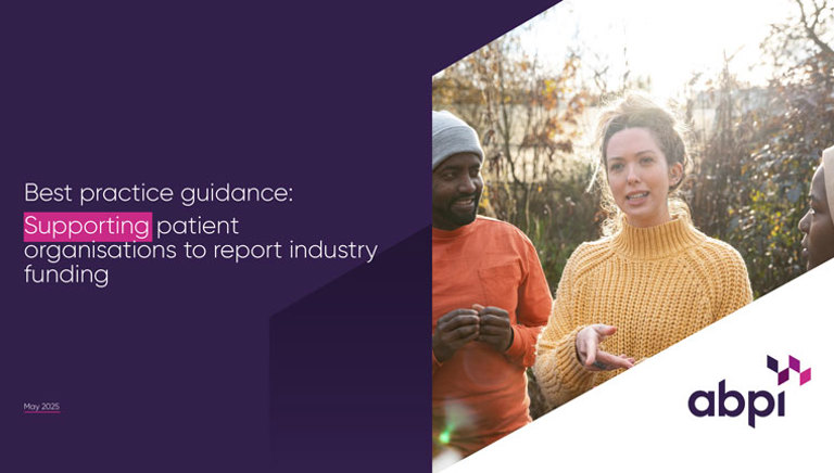Best practice guidance: Supporting patient organisations to report industry funding